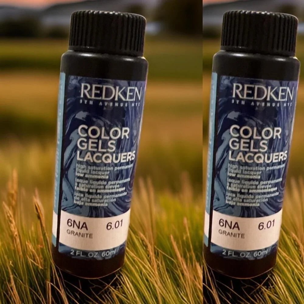 Redken Color Gel Lacquers 6NA Granite 2 oz _ 2 units